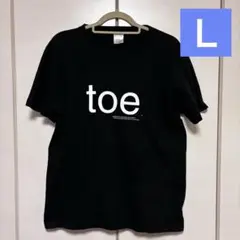 toe バンド　初期ロゴTシャツ　Lサイズ