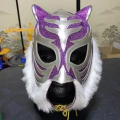 プロレス マスク スーパータイガー 初期 YN製 本人直筆サイン入