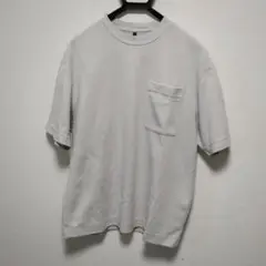 無印良品 MUJI ライトグレー 半袖 Tシャツ S-Mサイズ