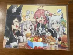 ホロの花札 a3クリアポスター ビックカメラ特典