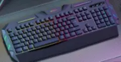 黒いキーボード、一度だけ使用しました