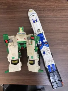 【メンテナンス済み】左右合体ウルトラレイカー　勇者エクスカイザー(箱説明書欠品) タカラ 勇者エクスカイザー 左右合体 ウルトラレイカー
