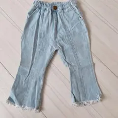 【美品】フレアパンツ(tete a tete)80size