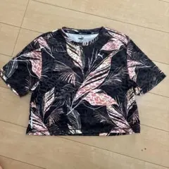 PUMA レディース Tシャツ Train Fav AOP 黒　S