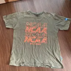 NCAA オリーブ色 Tシャツ キッズ