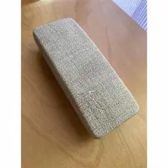 布製ベージュスマホスタンド