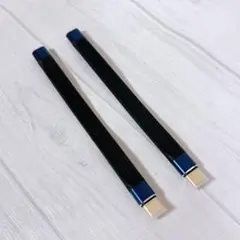 USB C to USB C フラットケーブル 2×13cm 100W