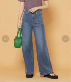 somethinサムシング フリークスストア 別注 ワイド デニム パンツ XS