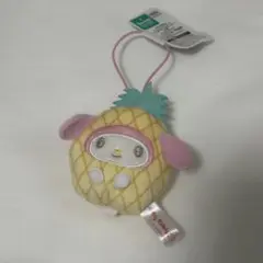 マイメロディ パイナップルぬいぐるみマスコット