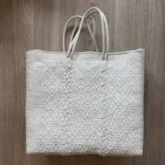 レトラ　メルカドバッグ　ホワイト