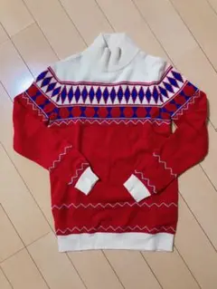【値上げ】 Maison Margiela ノルディック柄ハイネックニット S