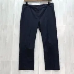 セオリーリュクス　センタープレス クロップドスラックス　ネイビー　40 / L