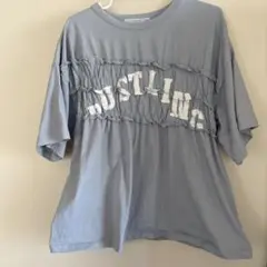 RUSTLING グレー Tシャツ ワンサイズ