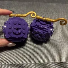 ワンピース　LEGO 悪魔の実 ゴムゴムの実 ブロック 2個セット