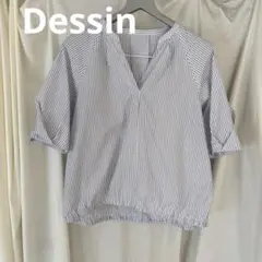 デッサン　パフスリーブ五分袖ブラウスほ