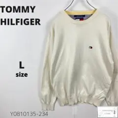 訳あり TOMMY HILFIGER トレーナー プルオーバー スウェット 長袖