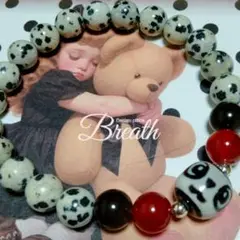 パンダ天珠（瑪瑙）.赤瑪瑙.ゴールデンオブシディアン．ダルメシアンブレスレット