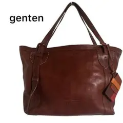 【未使用保管品】　genten トスカ　工具ロゴ　パスケース付き