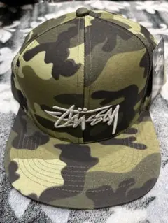Stüssy 迷彩 スナップバックキャップ
