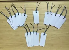 ホワイト紙製しおり 16枚＊4