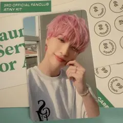 ATEEZ ソンファ 本国FC 3期 トレカ クリアトレカ