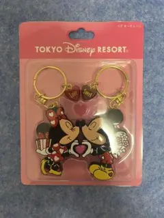 ディズニー　ペアキーチェーン