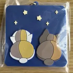一番くじ　ニャンコ先生と星景色　ラバーチャーム　ニャンコ先生　黒ニャンコ