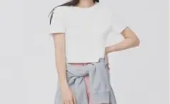 GU コットンミニＴ(半袖)丈短め