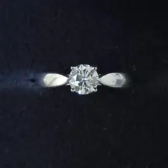 ティファニー ハーモニーリング Pt950 0.35ct I VVS-2 3EX