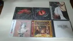新品　未使用　東方系同人音楽CD。同人音楽CD　東方CD アニメ　６枚セット