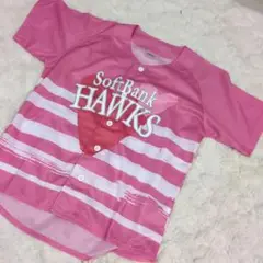 SoftBank Hawks ユニフォーム Lサイズ ピンク