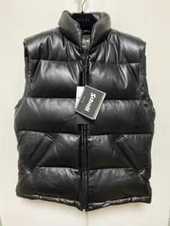 SCHOTT × Steven Alan ショット　レザーダウンベスト