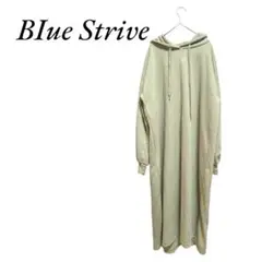 blue strive ブルーストライブ　ロングパーカー　カーキ