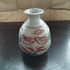 北大路魯山人作　織部焼　耳付花瓶　小山富士夫（古山子）極め箱　D　R8931B 北大路魯山人作 織部焼 耳付花瓶 小山富士夫（古山子）極め箱 D