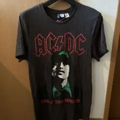【DIVIDED H&M AC/DC バンドTシャツ 古着 ヴィンテージ