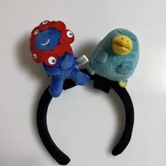 大阪万博ミャクミャクカモノハシのイコちゃんぬいぐるみカチューシャ