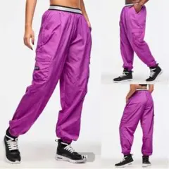 Zumba ZUMBA ズンバ　パープルカーゴパンツ　新品