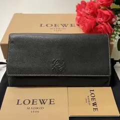 未使用に近い‼️ ロエベ LOEWE 財布 長財布 アナグラム