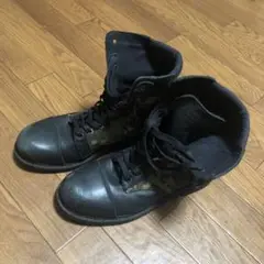 diesel ミリタリーブーツ ブラックと迷彩