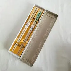 未使用品★輪島塗箸 2本組　干支　龍