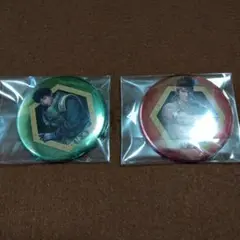 三國無双 メタリック 缶バッジ 徐庶　甘寧