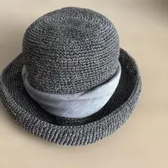 Laena グレー ボウラー帽 フリーサイズ