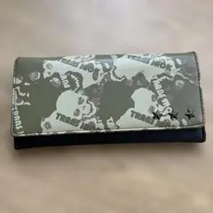 迷彩柄スカルデザイン財布