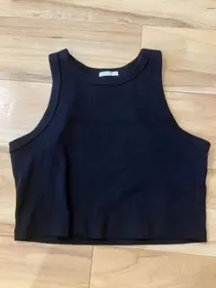 GU 黒 タンクトップ ジーユー　Mサイズ