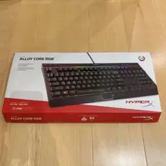 hyper x ゲーミングキーボード　RGB