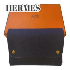 【HERMES】トランプケース Hロゴ マルチケース