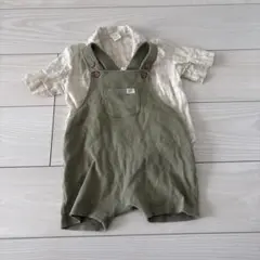 H&M エイチアンドエム　半袖シャツ&ロンパース　2点セット