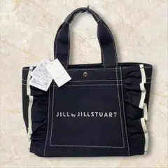 JILLSTUART フリルトート小 ブラック ジルスチュアート フリルトート