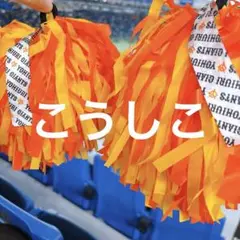 ジャイアンツ チアリーダー風ミニポンポン 2点セット