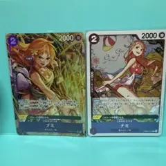 ワンピース カードゲーム ナミ パラレル　R 2枚セット